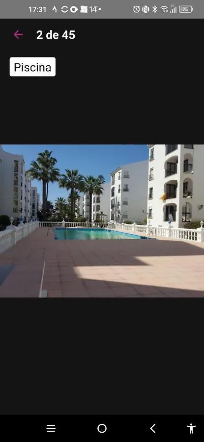 산루이스데사비닐라스 Piso Playa Malaga 아파트